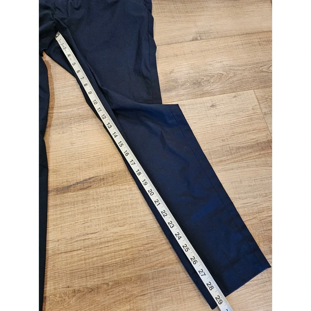 Polo Ralph Lauren Men's Slim Fit Pants 38x30 Navy Stretch Textured Chino